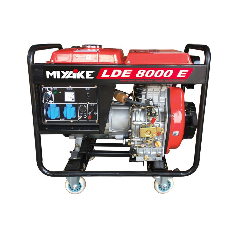 Generatore Diesel MIYAKE LDE 8000E Con Avviamento Elettrico